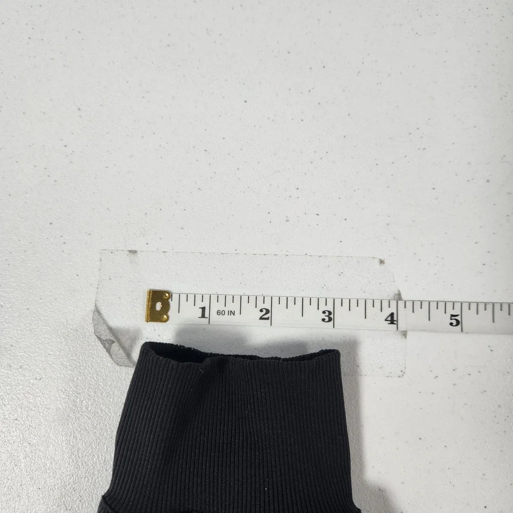 Lululemon Beyond the Studio Jogger Black Size 2 High‎ Rise Ribbed Waistband Pant